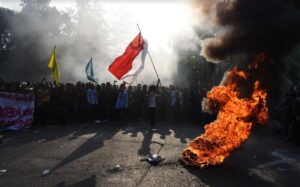protes Indonesia Gelap