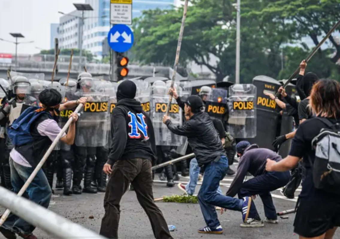 gelombang protes nasional 2025